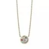 Novara Necklace 18K Yellow Gold Plated Mittellange Halskette