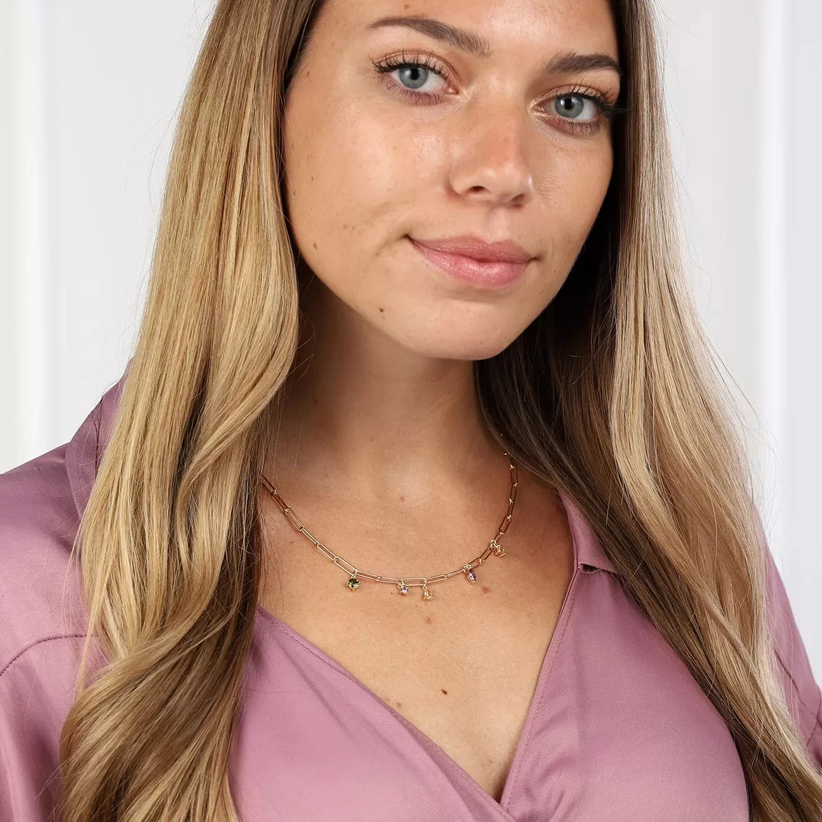 Rimini Necklace Yellow Gold Kurze Halskette - Image 2