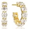Belluno Creolo Earrings 18K Yellow Gold Creole