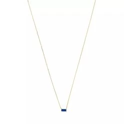 Isabel Bernard Baguette Nanon 14 Karat Necklace Gold Kurze Halskette