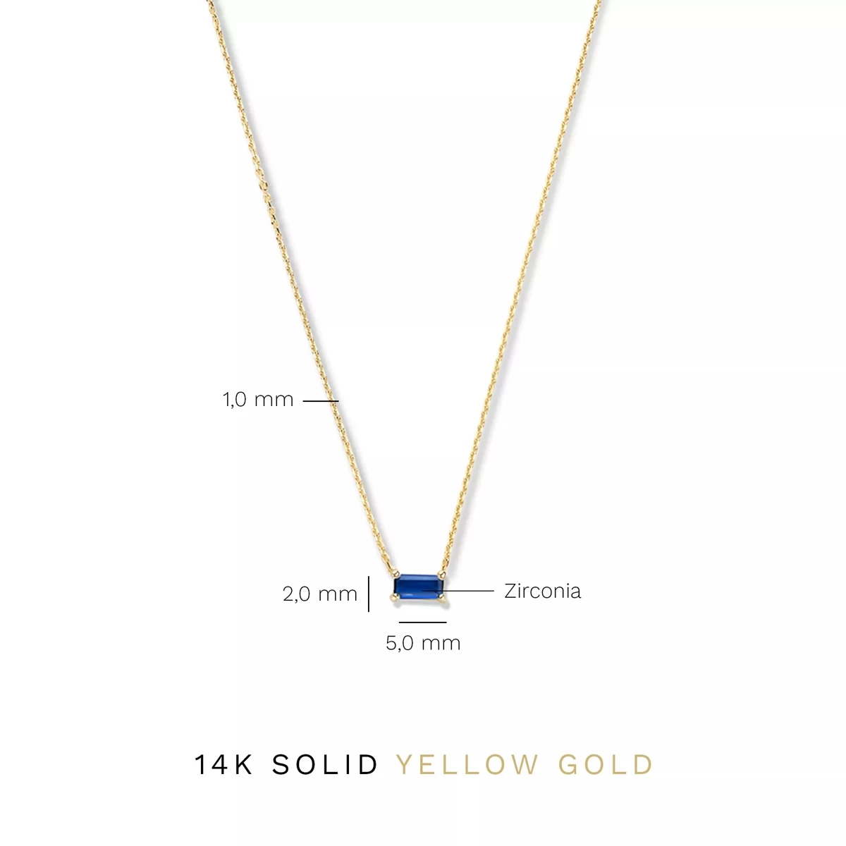 Isabel Bernard Baguette Nanon 14 Karat Necklace Gold Kurze Halskette - Image 9