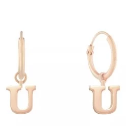 Isabel Bernard U La Concorde Dorise 14 Karat Single Hoop Rose Gold Creole