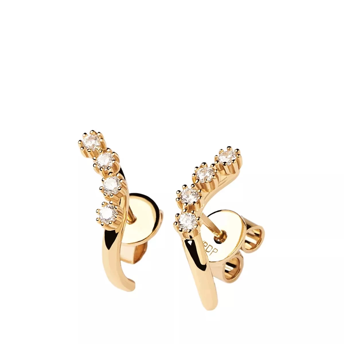 PDPAOLA Motion Earrings Gold Ohrstecker - Image 4