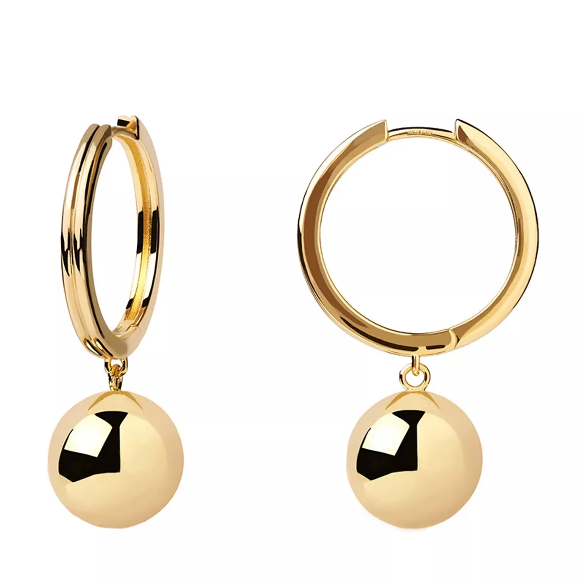 PDPAOLA Super Future Earrings Gold Ohrhänger