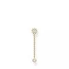 Thomas Sabo Single Earring Gold White Ohrhänger