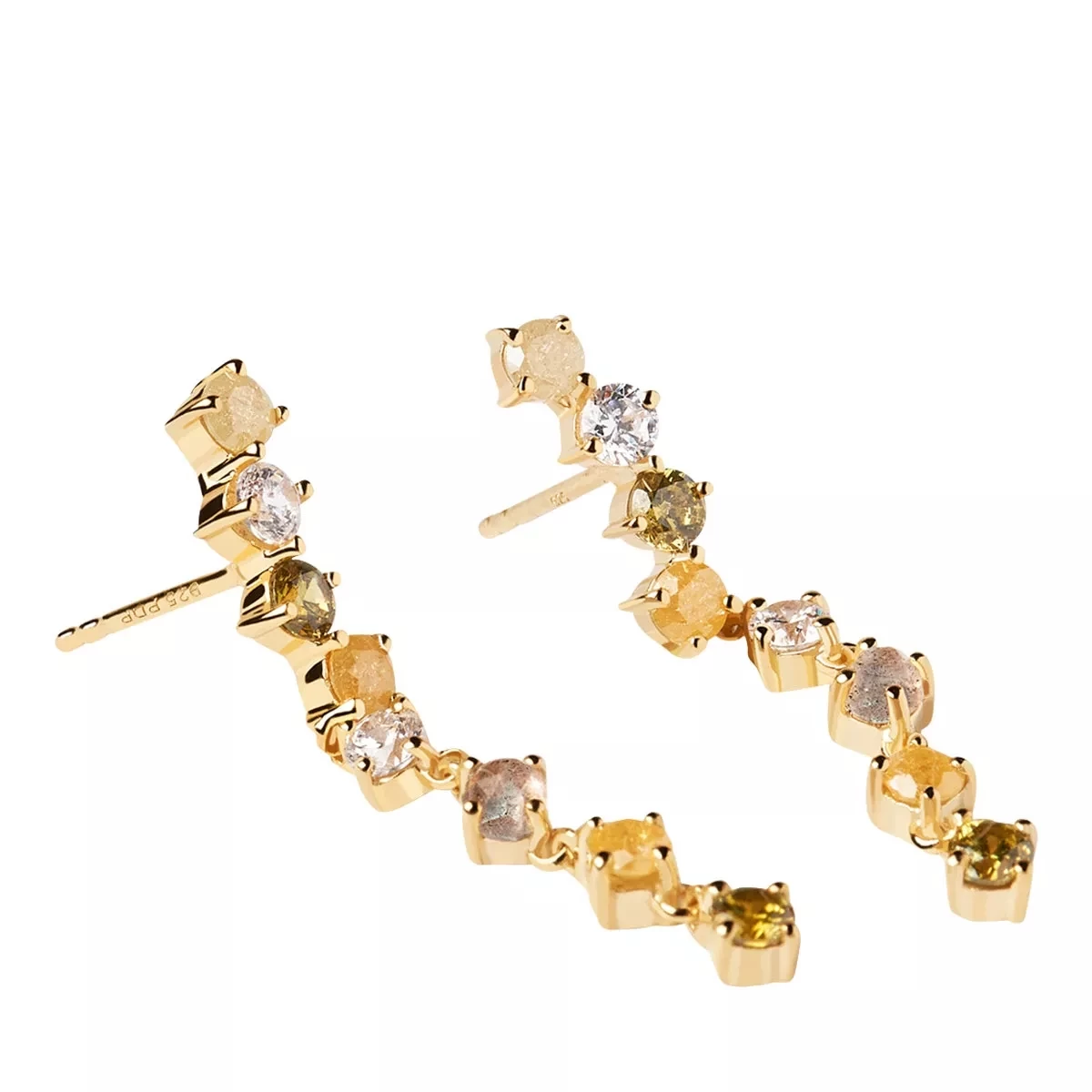 PDPAOLA Panorama Gold Earrings Gold Ohrhänger - Image 3