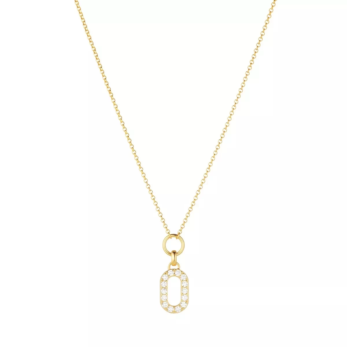 Capizzi Piccolo Necklace Gold Kurze Halskette