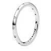 Pandora Einfacher Funkelnder Band-Ring Sterling Silver Ring