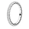 Pandora Sparkle & Hearts Ring Sterling Silver Eternityring