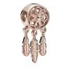 Pandora Spiritueller Traumfänger Charm 14k Rose Gold-plated Unique Metal Blend Anhänger