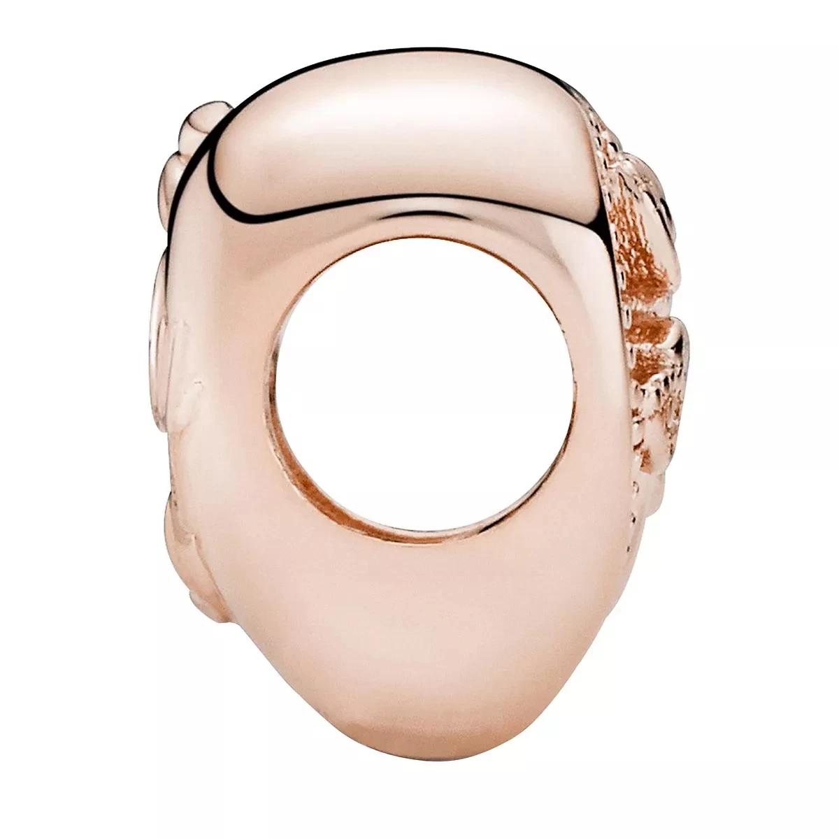 Pandora Offen Gearbeitetes Stammbaum Herz Charm 14k Rose Gold-plated Unique Metal Blend Anhänger - Image 3