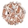 Pandora Offen Gearbeitetes Sternbild Charm 14k Rose Gold-plated Unique Metal Blend Anhänger