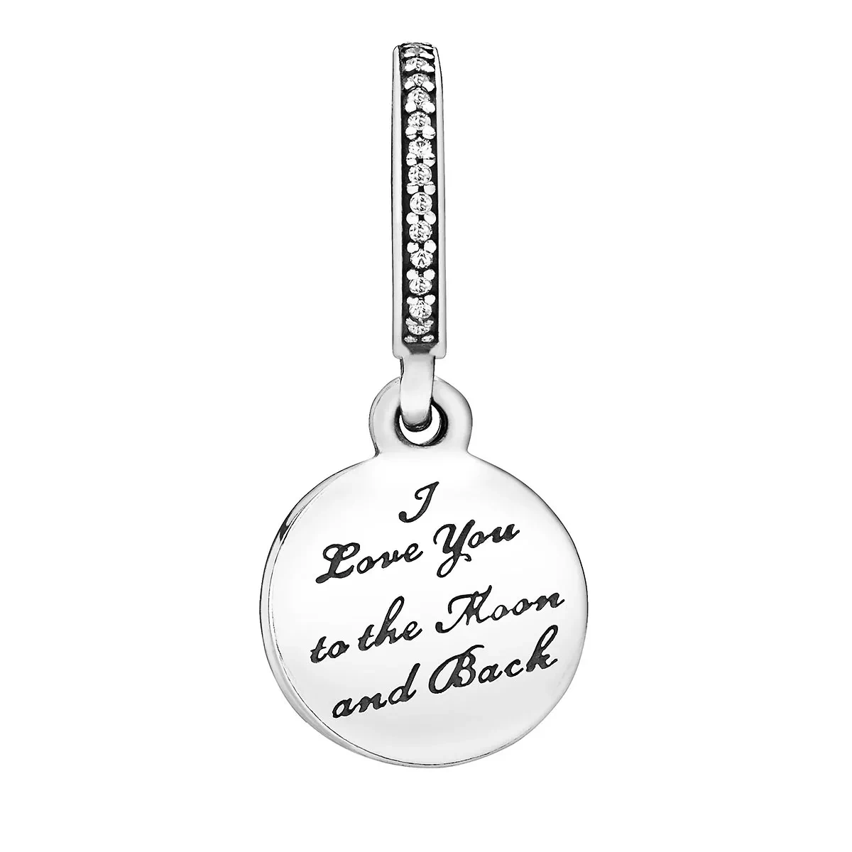 Pandora Moon & Blue Sky Charm-Anhänger Sterling Silver Anhänger - Image 2