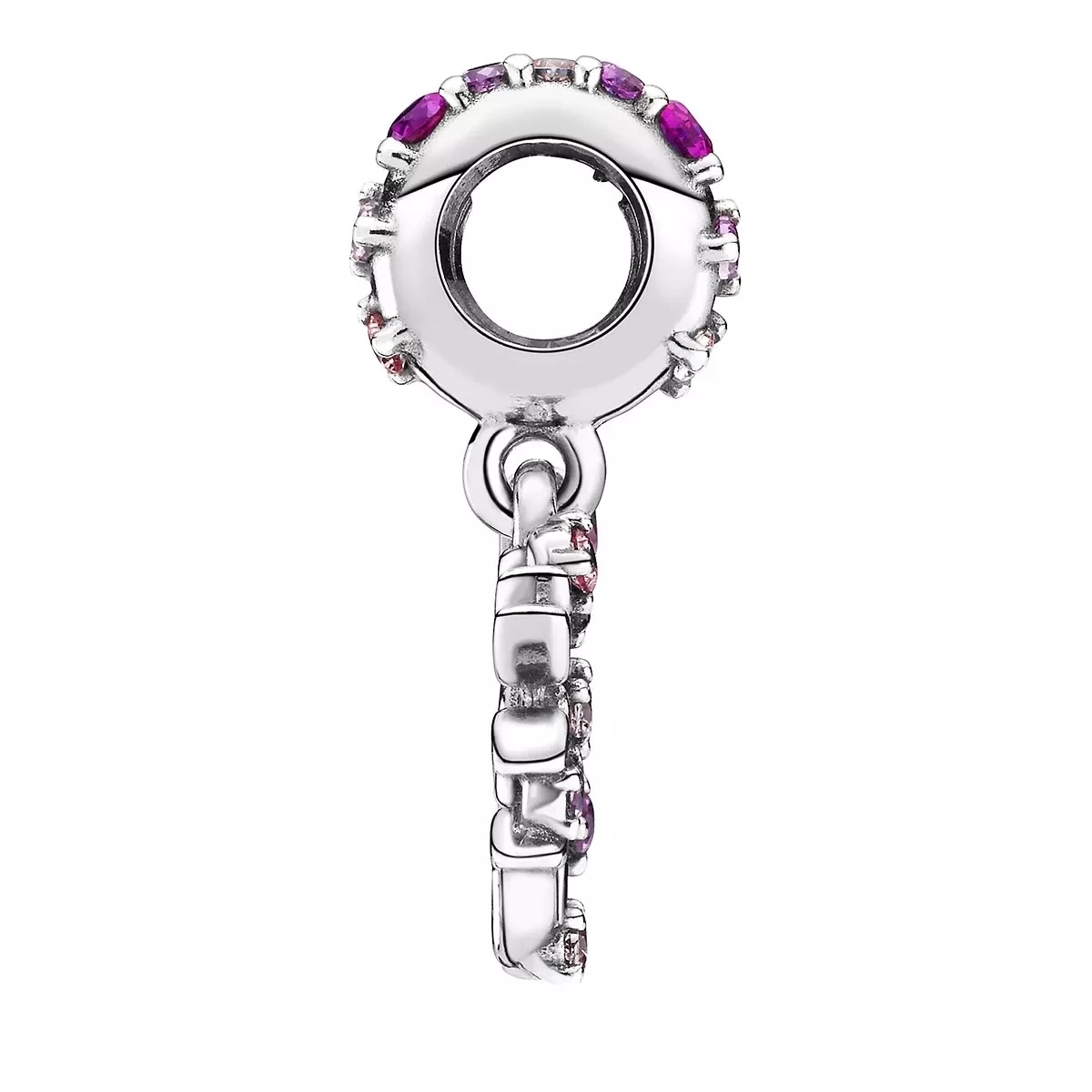 Pandora Rosafarbener Familienstammbaum Charm-Anhänger Sterling Silver Anhänger - Image 3