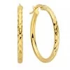 Isabel Bernard Rivoli Laura 14 Karat Hoop Earrings Gold Creole