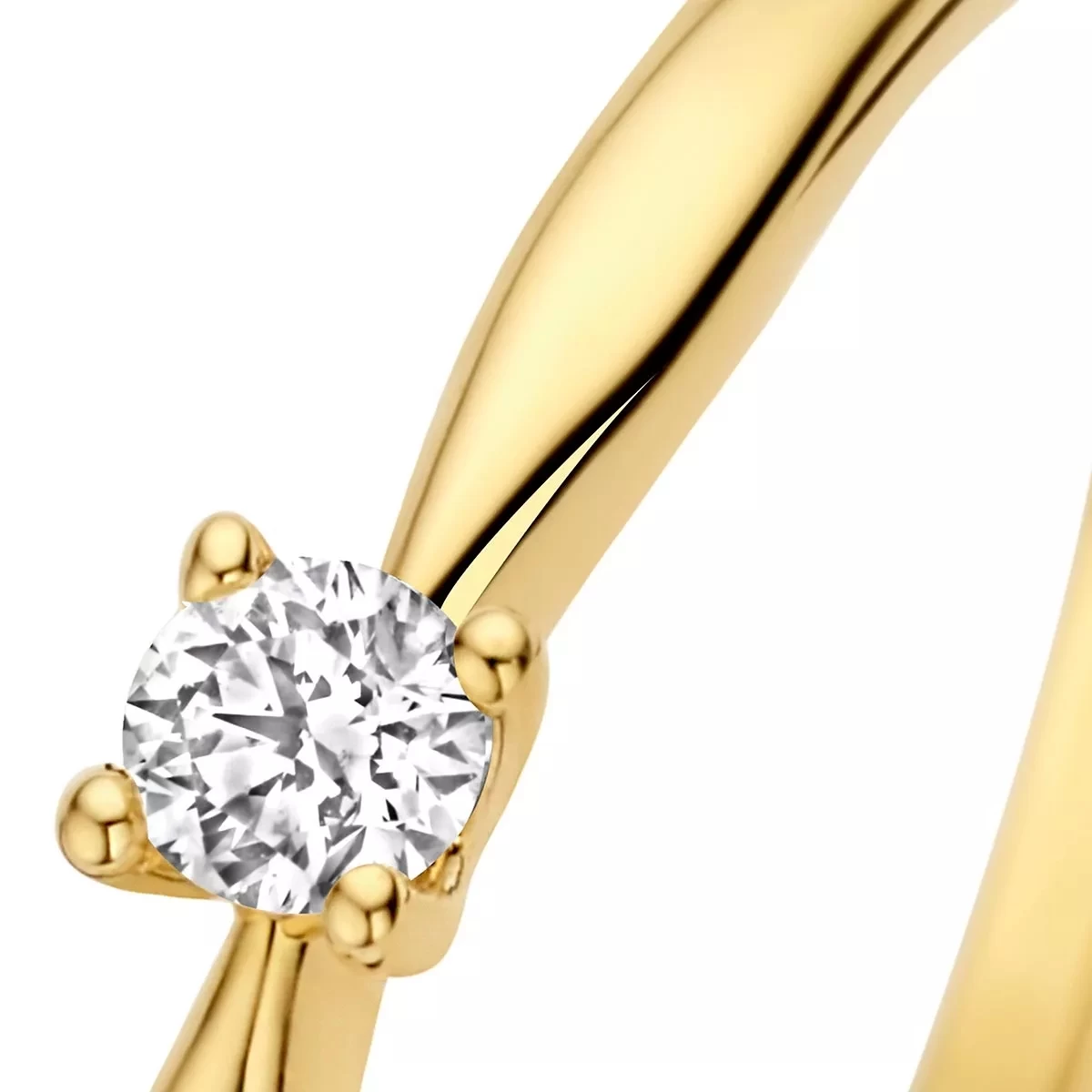 Isabel Bernard De La Paix Céline 14 Karat Ring | Diamond 0.05 Ct Gold Diamantring - Image 4