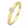 Isabel Bernard De La Paix Sybil 14 Karat Ring | Diamond 0.10 Ct Gold Diamantring