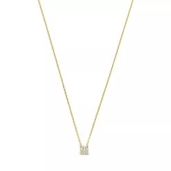Isabel Bernard De La Paix Hanaé 14 Karat Necklace | Diamond 0.08 Gold Kurze Halskette