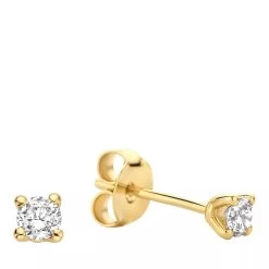 Isabel Bernard De La Paix Christine 14 Karat Stud Ear Studs | Dia Gold Ohrstecker