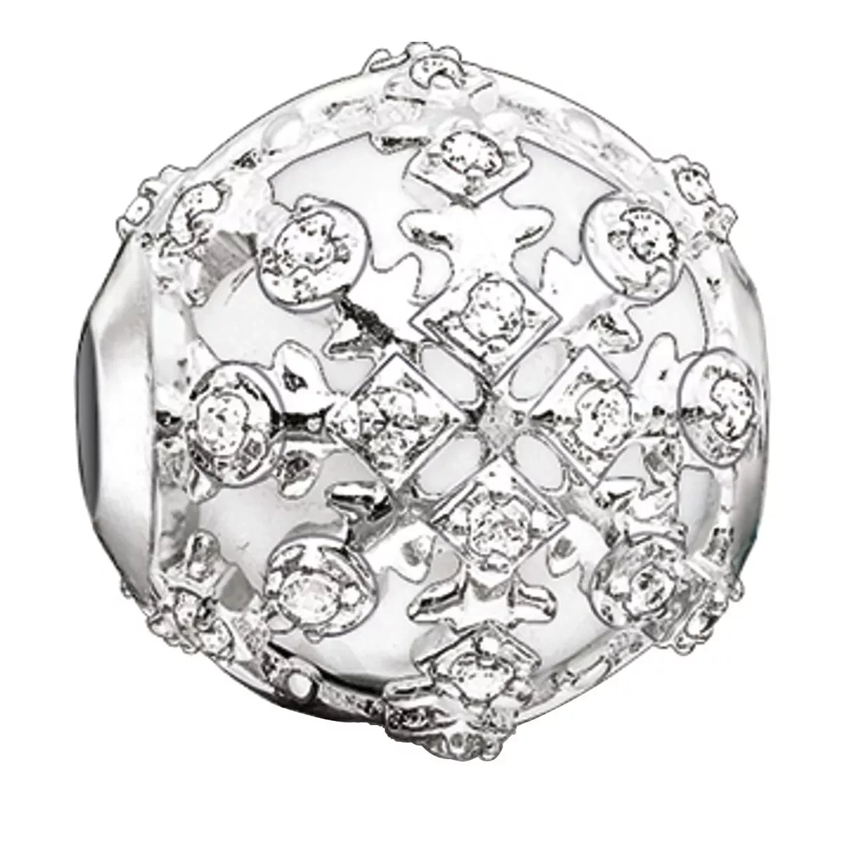 Thomas Sabo Bead Silver-coloured Anhänger