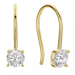 Isabel Bernard Rivoli Elise 14 Karat Drop Earrings Gold Ohrhänger