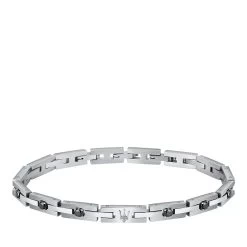 Maserati J Br. 22 Cm Silver/grey Armband