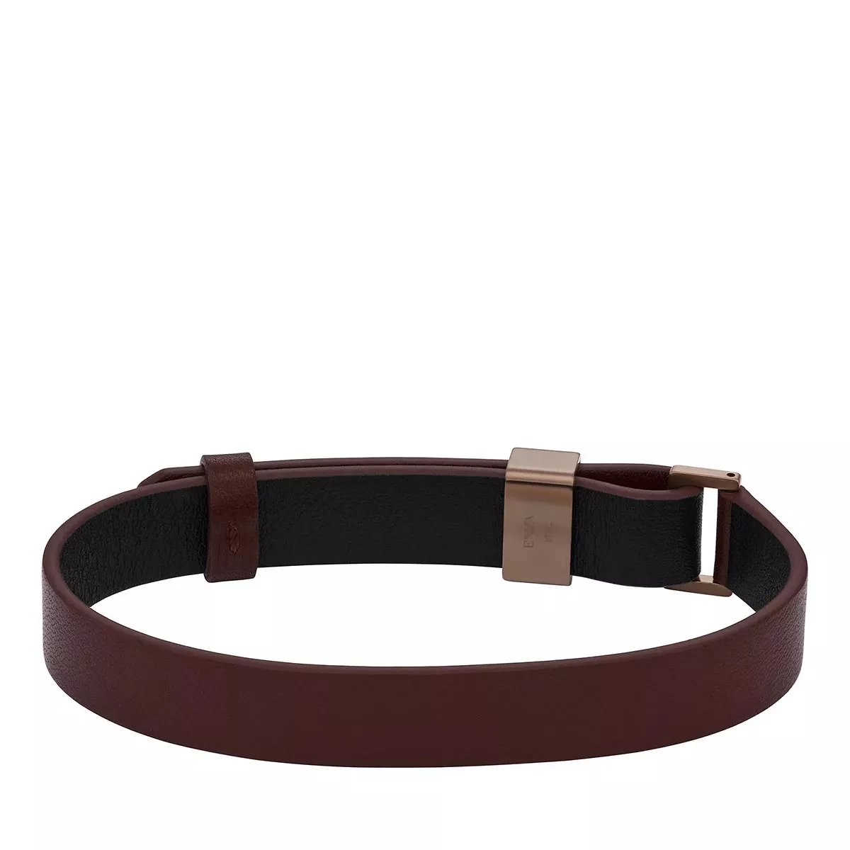 Emporio Armani Leather Strap Bracelet Armband - Image 3