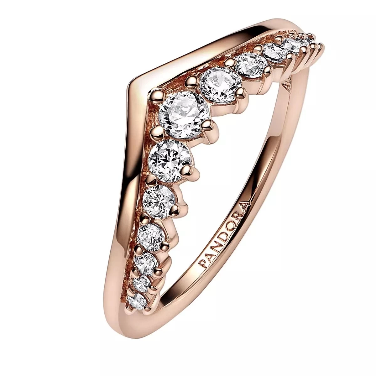 Pandora Zeitloser Wunsch Schwebender Pavé Ring Clear Pavéring - Image 2