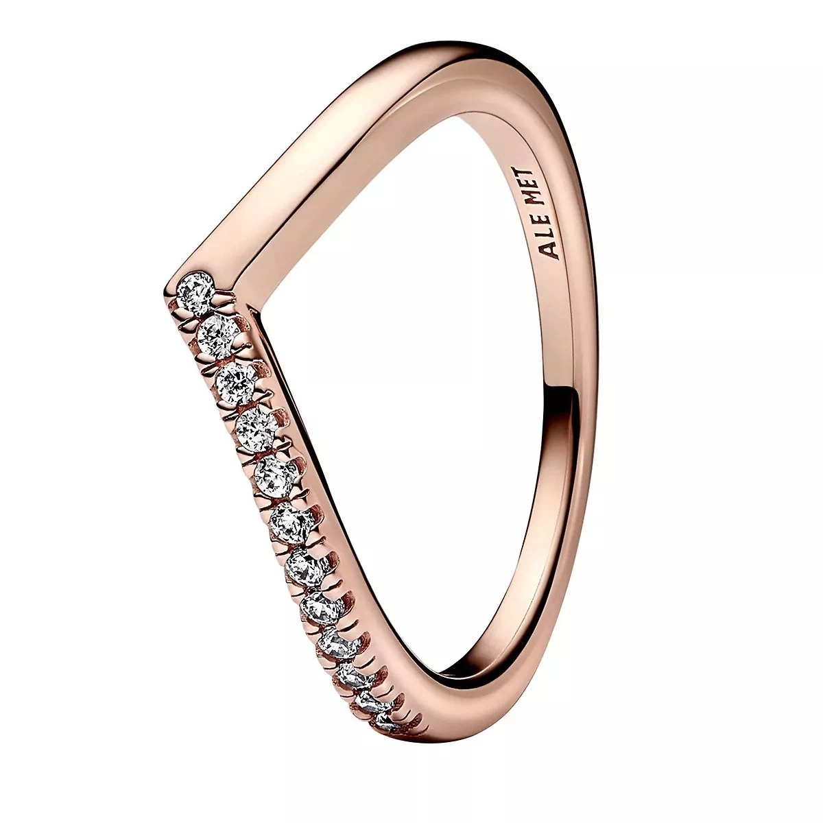 Pandora Zeitloser Wunsch Halb Funkelnder Ring Clear Ring - Image 3