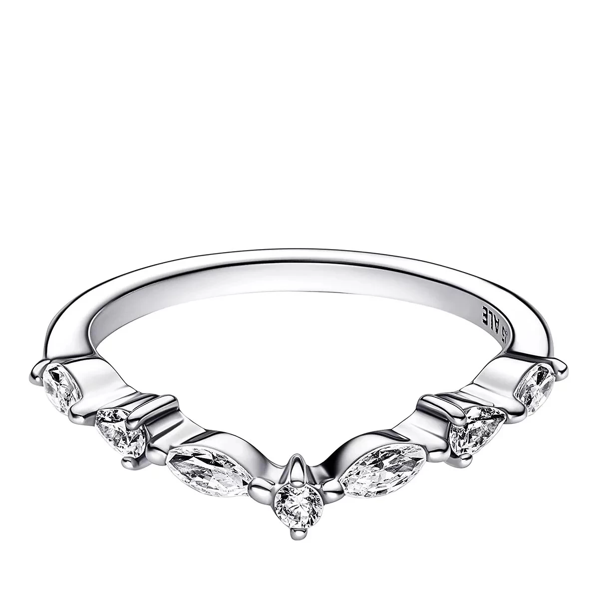 Pandora Zeitloser Wunsch Funkelnder Wechselnder Ri Clear Ring