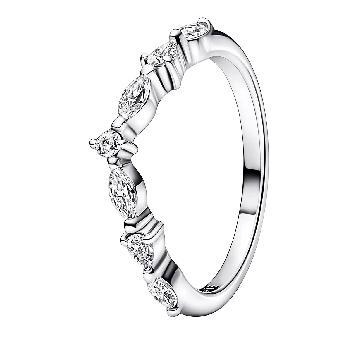 Pandora Zeitloser Wunsch Funkelnder Wechselnder Ri Clear Ring - Image 2