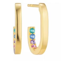 Capizzi Piccolo Yellow Gold Creole