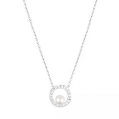 Ponza Circolo Silver Kurze Halskette