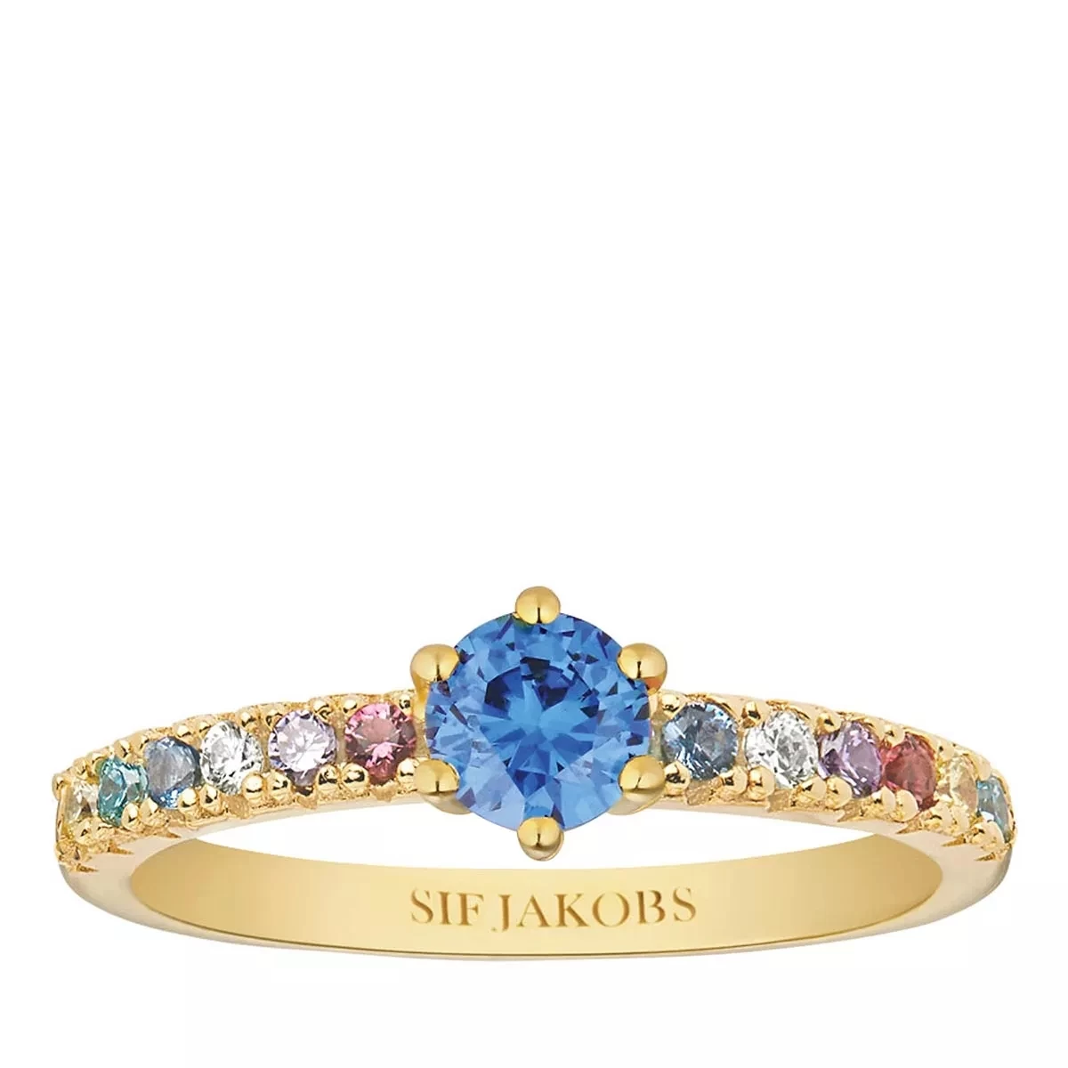 Ellera Uno Grande Yellow Gold Ring