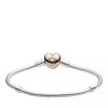 Pandora Moments Herz Und Schlangen-Gliederarmband Armband