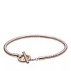 Pandora Moments T-Verschluss Schlangen-Gliederarmband Armband