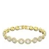 Swarovski Angelic Round Cut Pavé White Armband