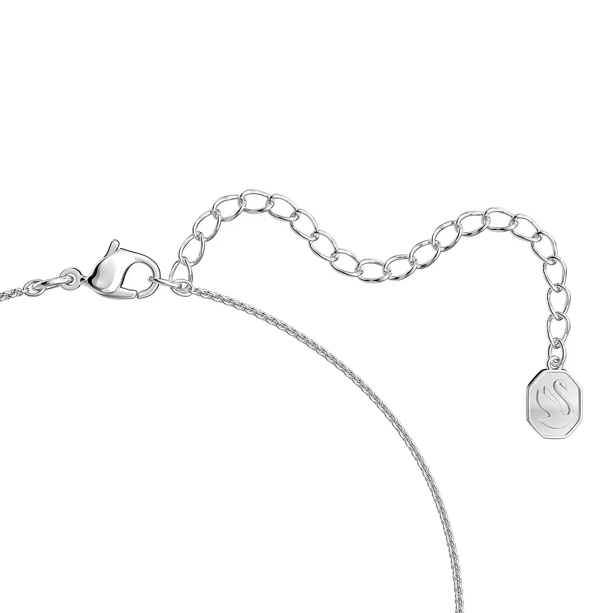 Swarovski Millenia Necklace Trilliant Cut Rhodium Plated White Kurze Halskette - Image 4