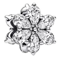 Pandora Sparkling Herbarium Cluster Clear Anhänger