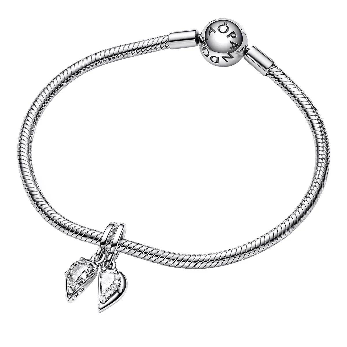 Pandora Splittable Mother & Daughter Dangle Clear Anhänger - Image 5