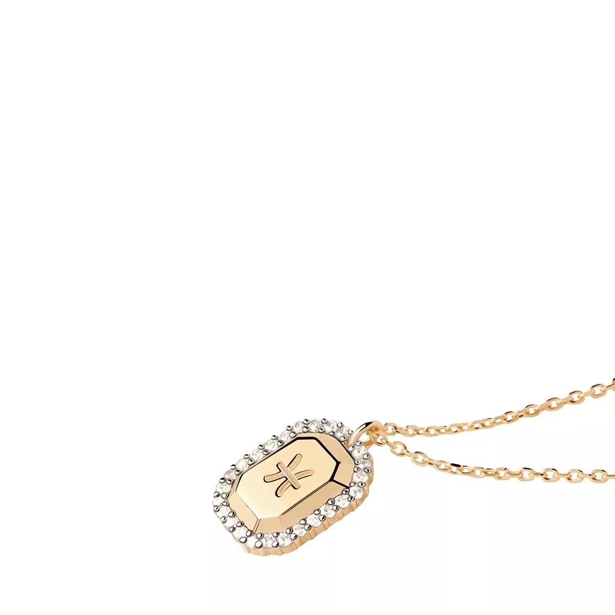 PDPAOLA Pisces Necklace Gold Mittellange Halskette - Image 4