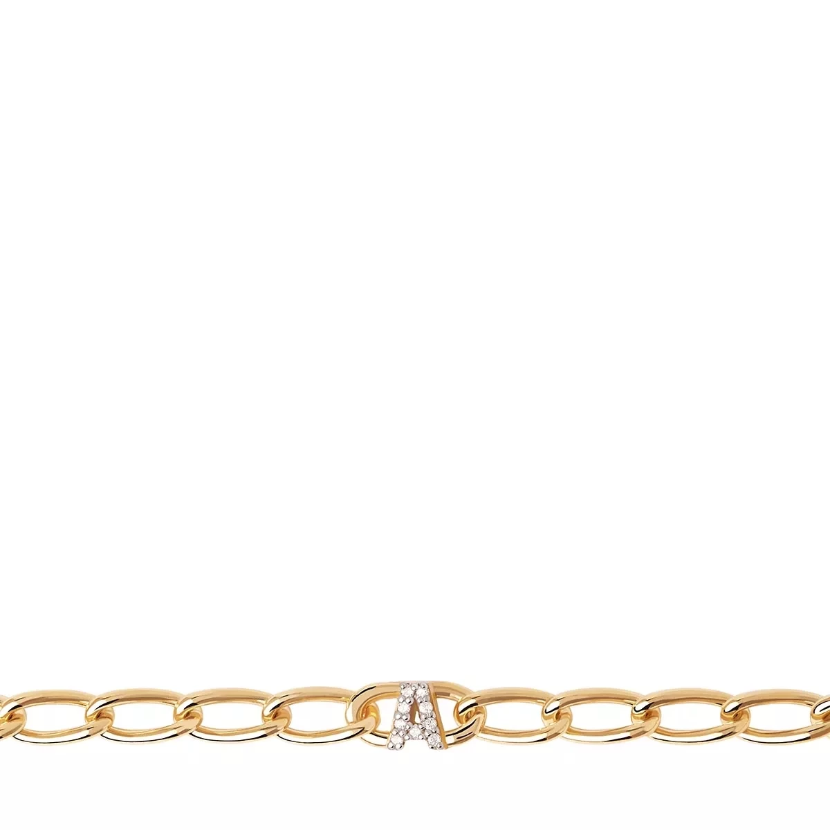 PDPAOLA Letter A Bracelet Gold Armband - Image 4