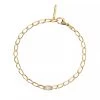 PDPAOLA Letter G Bracelet Gold Armband