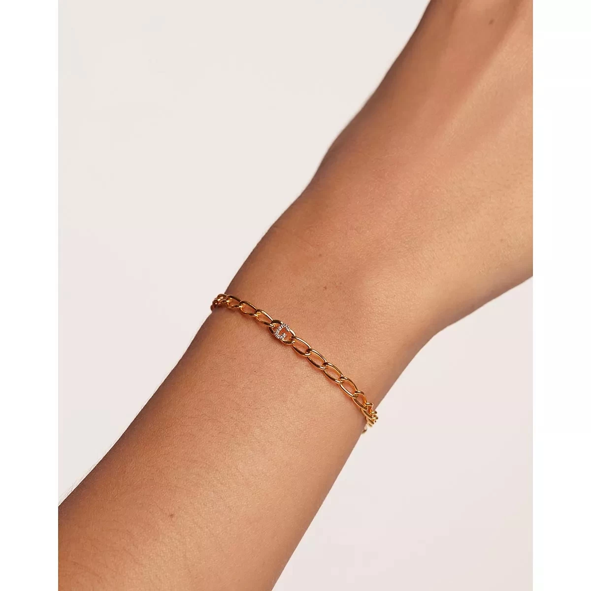 PDPAOLA Letter G Bracelet Gold Armband - Image 2