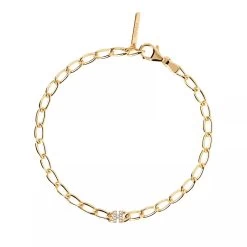 PDPAOLA Letter H Bracelet Gold Armband