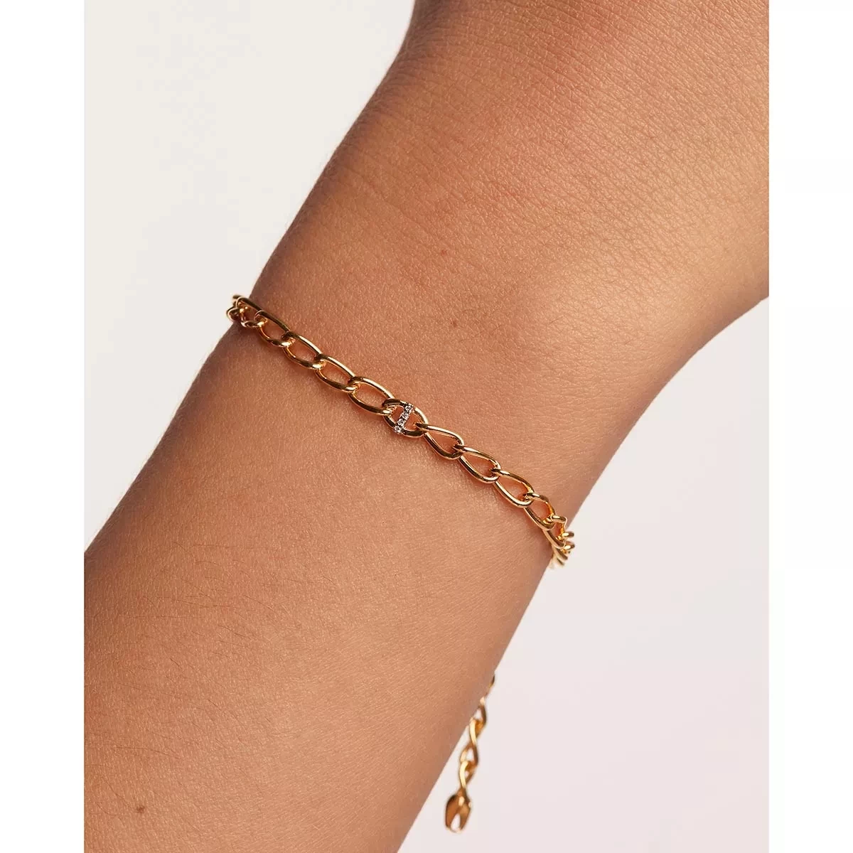 PDPAOLA Letter I Bracelet Gold Armband - Image 3