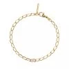 PDPAOLA Letter K Bracelet Gold Armband