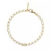 PDPAOLA Letter L Bracelet Gold Armband