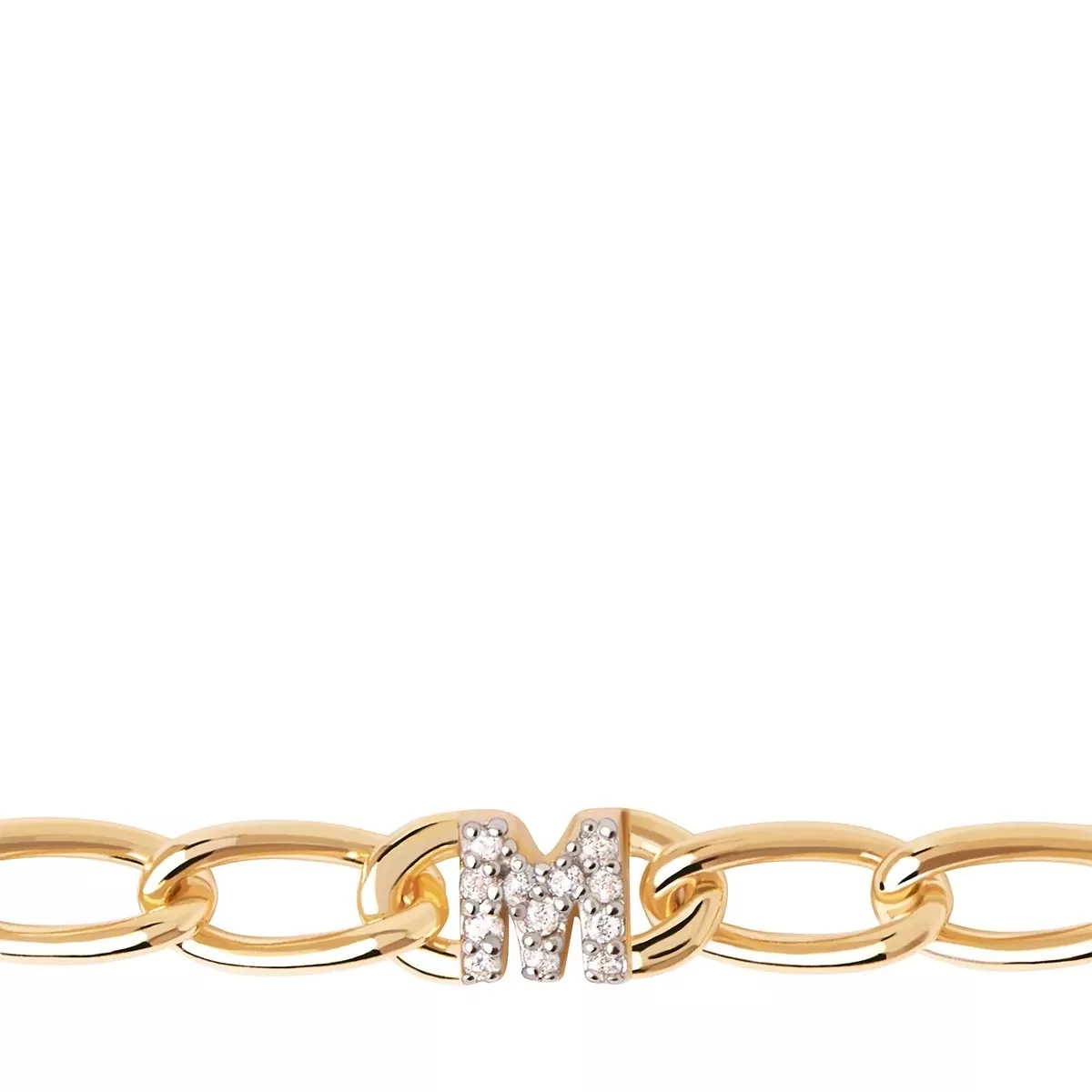PDPAOLA Letter M Bracelet Gold Armband - Image 5