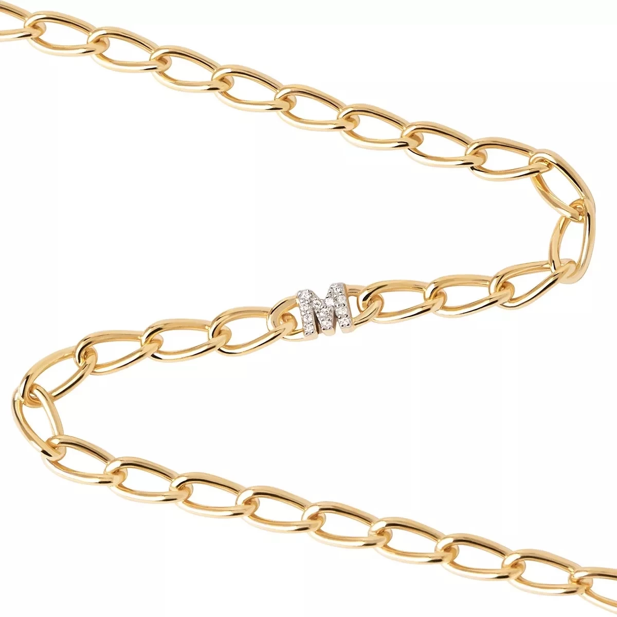 PDPAOLA Letter M Bracelet Gold Armband - Image 3